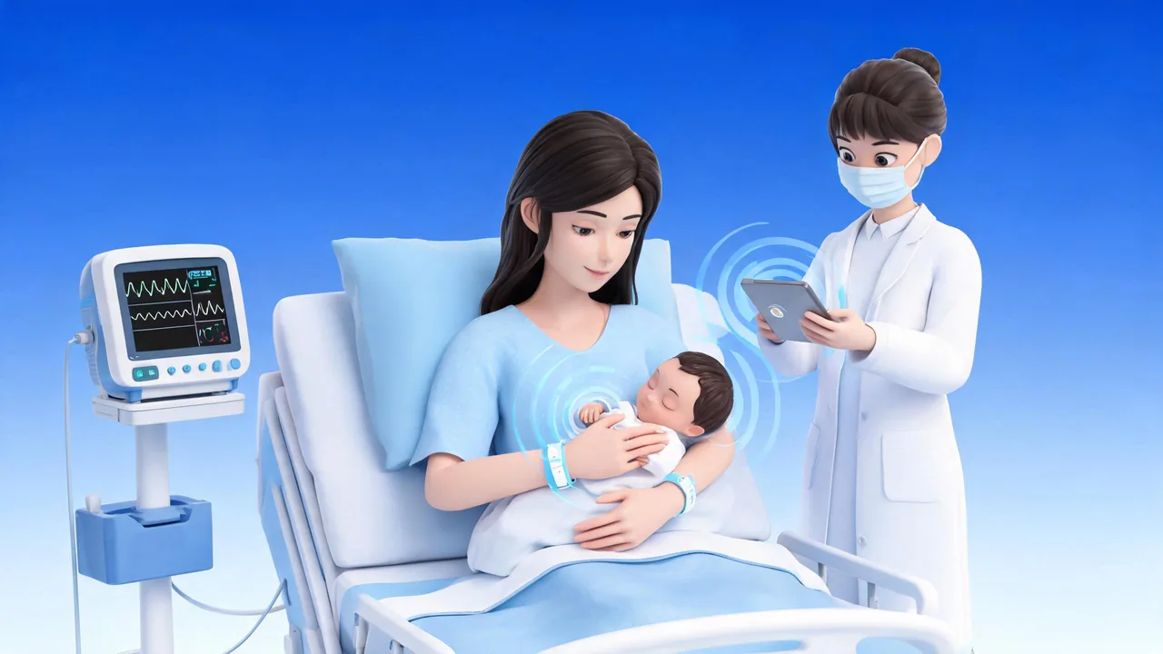 医院母婴RFID手腕带管理解决方案