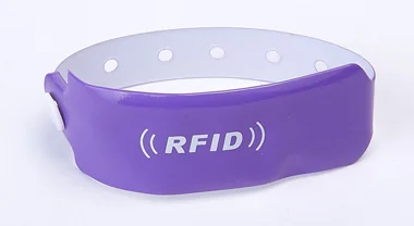 RFID一次性PVC手腕带：1号